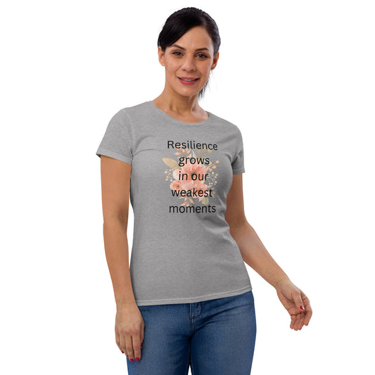 Resilience Grows Women's short sleeve t-shirt