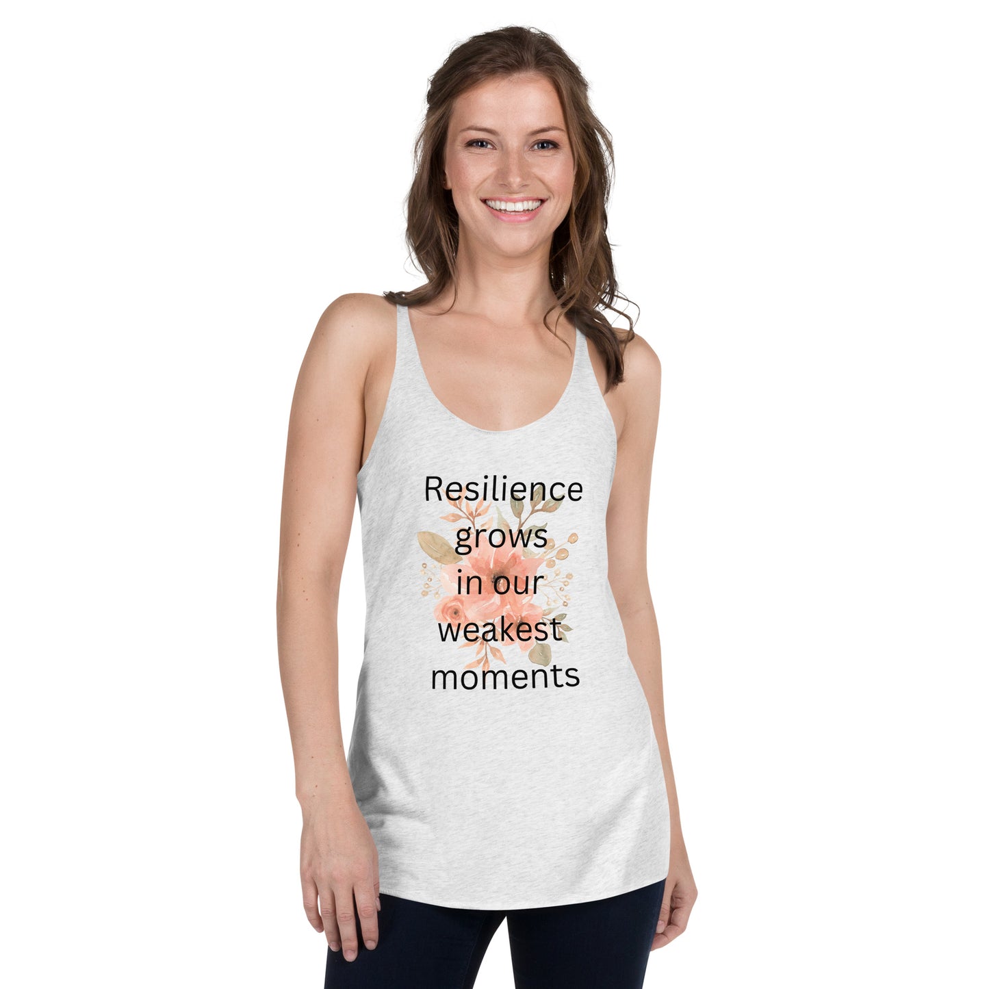 Resilience Grows Women's Racerback Tank