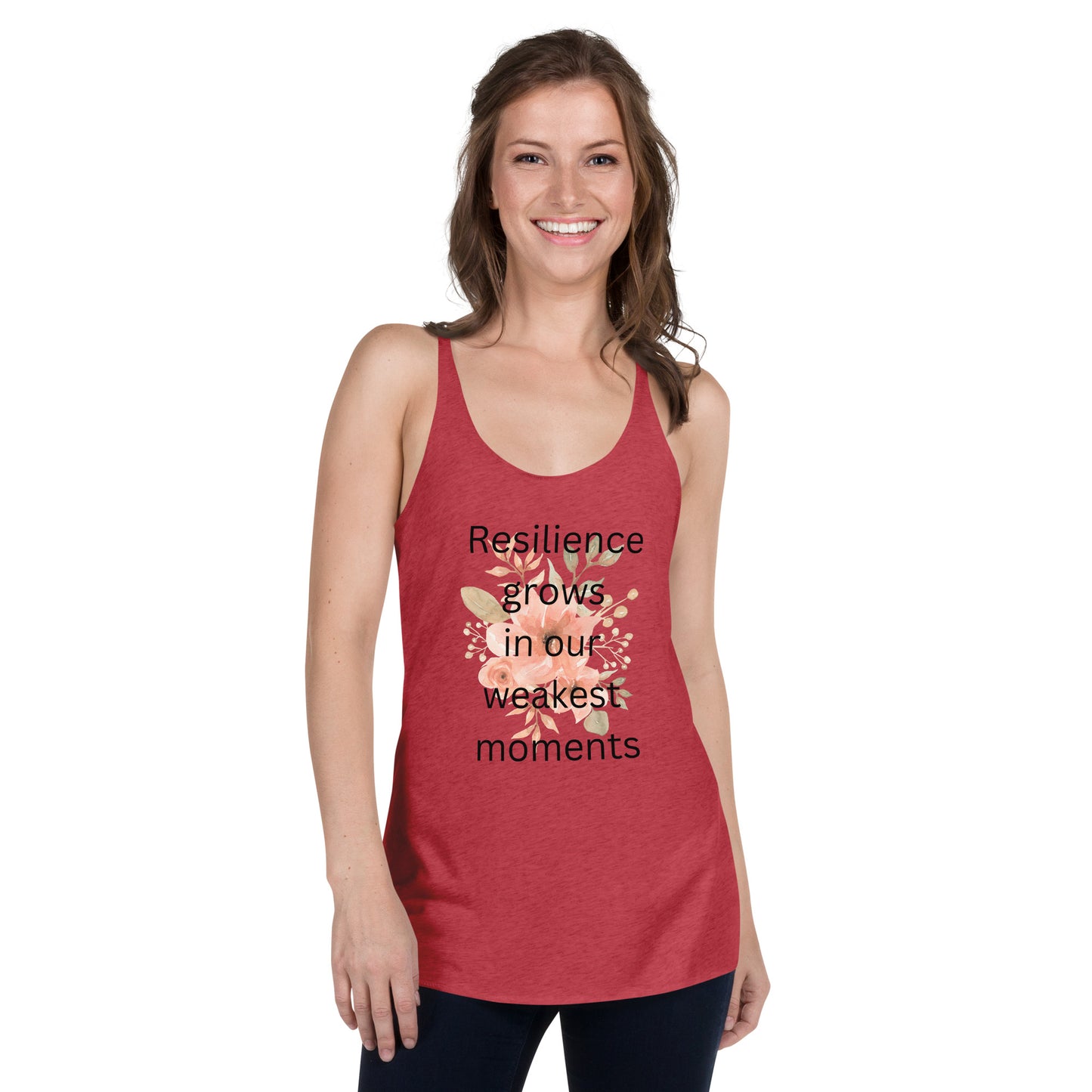 Resilience Grows Women's Racerback Tank