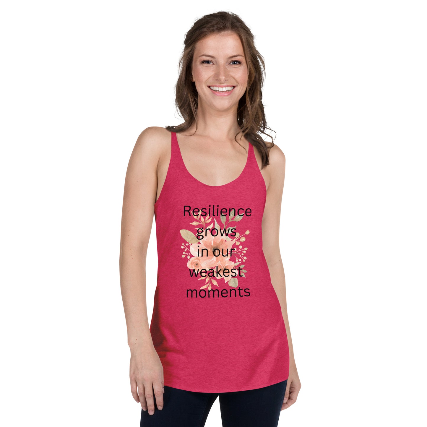 Resilience Grows Women's Racerback Tank